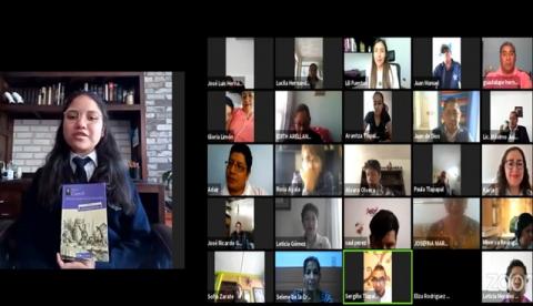 Clausuran primer coloquio virtual de Lectura en Voz Alta