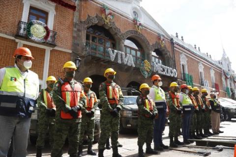 Sin incidentes realiza Tlaxcala segundo macrosimulacro 2021
