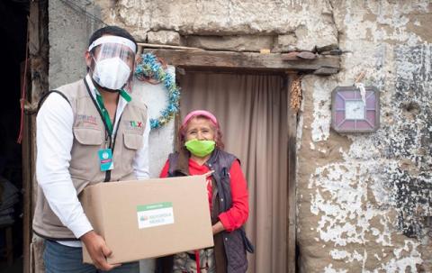 Entrega Programa Supérate despensas donadas por Iberdrola imagen 1