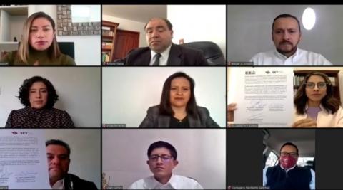 Autoridades electorales van por registro de personas sancionadas por violencia política