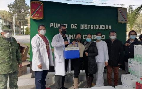 Recibe Hospital del ISSSTE de Tlaxcala vacunas Covid