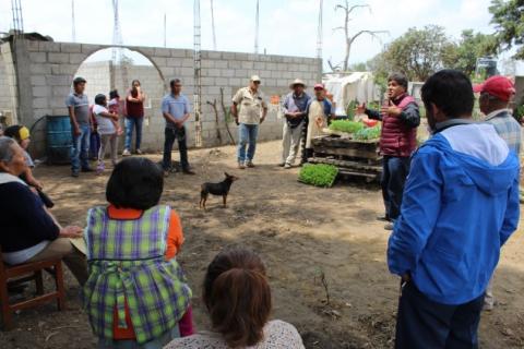 Vicente Morales apoyará desde el Congreso local la producción agrícola