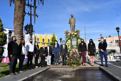 Realizan guardia por 132 Aniversario del natalicio del General Domingo Arenas en Zacatelco imagen 1
