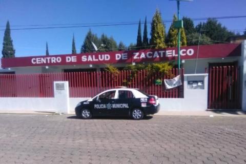Reportan asalto del Centro de Salud de Zacatelco