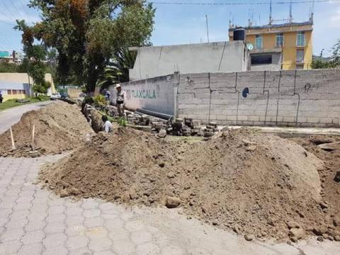 Realiza CAPAM trabajos de rehabilitación de drenaje sanitario