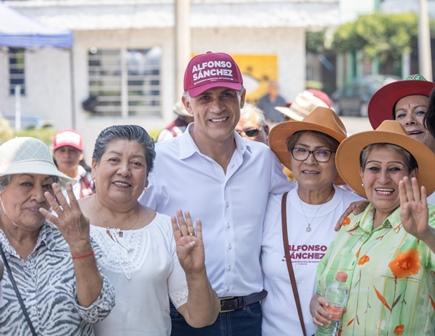 Mejorar el Abasto de agua, es prioridad de Alfonso Sánchez en Tlaxcala