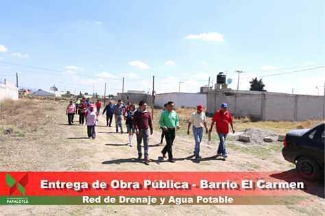 Se entregan 3 obras de drenaje y agua potable en el Carmen imagen 7