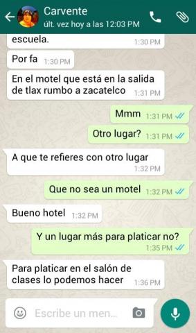 Les pide verse en motel para pasar la materia imagen 2