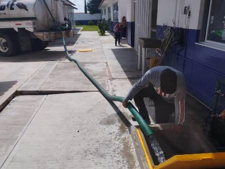 Interviene alcalde de Yauhquemehcan para solucionar escasez de agua