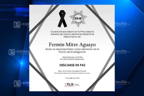 Fallece comandante de la policía de investigación; se presume fue Covid-19