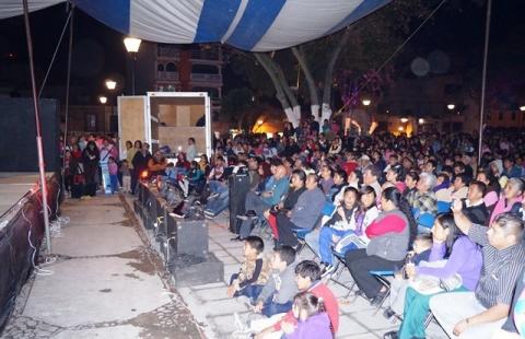 Zacatelquense se quedan vestidos y alborotados en la inauguración del parque imagen 1