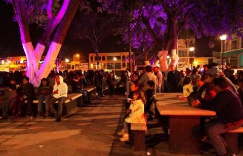 Zacatelquense se quedan vestidos y alborotados en la inauguración del parque imagen 2