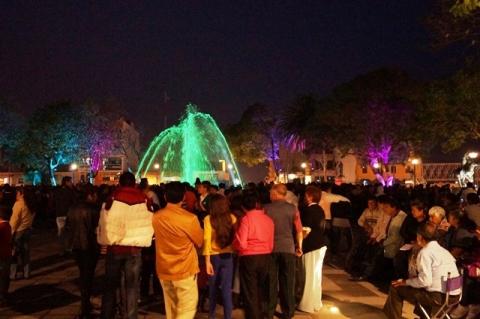 Zacatelquense se quedan vestidos y alborotados en la inauguración del parque imagen 3