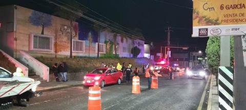 Ayuntamiento de Tlaxcala pone en marcha operativo para detectar ebrios