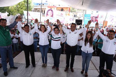 Vamos a ganar el primero de julio, vaticina Anabel Alvarado