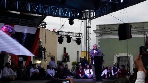 AMLO ratifica su fuerza en Tlaxcala al abarrotar el zócalo capitalino imagen 1
