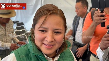 Anuncia Ana Lucía Arce inversión para modernizar carretera en San Pablo del Monte