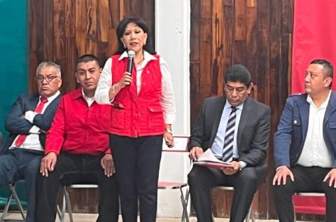 Anabell Avalos rechaza que la dirigencia del PRI sea un trampolín para buscar una candidatura