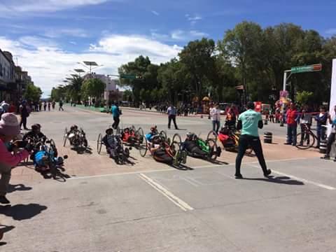 Realizan quinta carrera de paraciclismo en Apizaco imagen 1