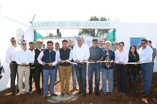 Gracias a Vázquez Rodríguez, Apizaquito cuenta con nuevo panteón imagen 1