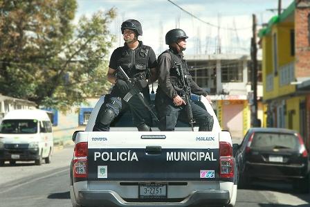 Se reúne alcalde de Apizaco con mandos policíacos