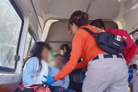 Coordina Protección Civil de Huamantla atención inmediata a 12 trabajadores lesionados en choque imagen 2