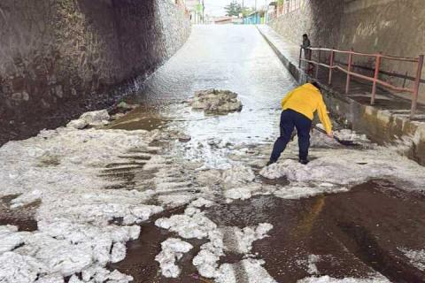 Protección Civil de Huamantla reporta saldo blanco tras fuerte granizada imagen 1