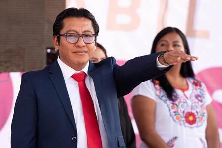 Impulsar proyectos que fortalezcan el desarrollo de Totolac: Benjamín Atonal
