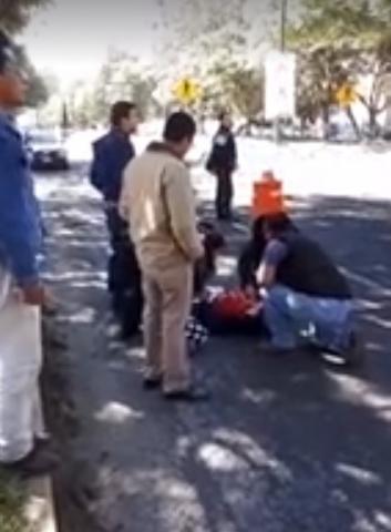 Atropellan a sujeto en la carretera Tlaxcala- Puebla