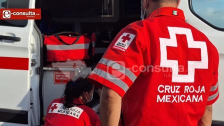 Sujeto se desvanece en la vía pública por aparente intoxicación, en Tlaxcala