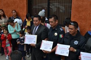 Policía capitalina lleva Proximidad Social al Jardín de Niños