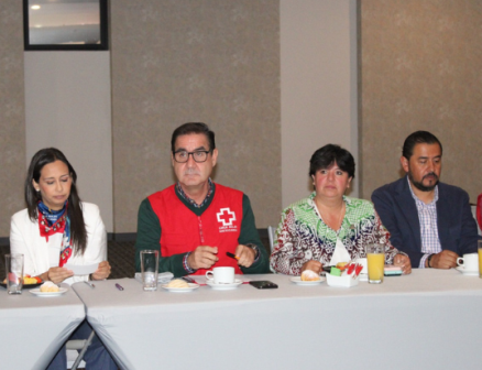 Recibe Ayuntamiento de Tlaxcala reconocimiento de Cruz Roja Mexicana