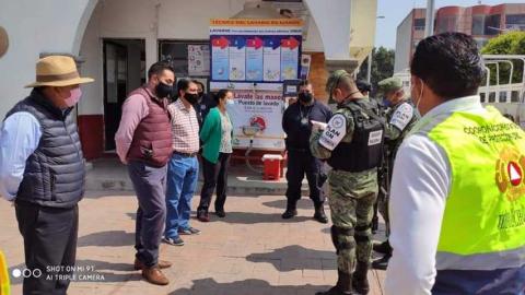 Realizan inspección de control en el tianguis de Teolocholco imagen 3