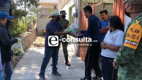 Gobierno municipal de Teolocholco entrega despensas a familias vulnerables imagen 14