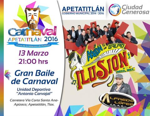 Invita Apetatitlán a su Gran Remate de Carnaval imagen 1