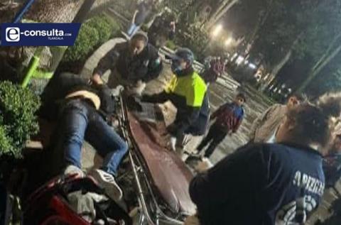 Apuñalan a masculino a las fueras de un bar de Apizaco