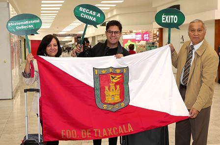 Viaja a China otro becario beneficiado por el Sistema Estatal de Becas