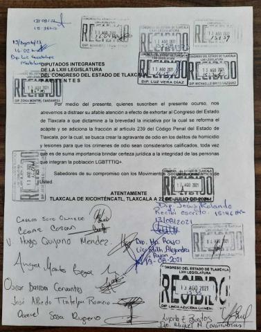 Activistas piden al Congreso tipificar crímenes de odio en Tlaxcala
