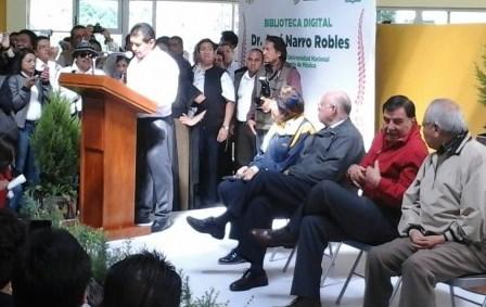 Rector de la UNAM inaugura biblioteca digital en Amaxac imagen 1