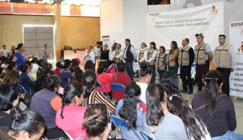Inició operativo de apoyo para madres trabajadoras tlaxcaltecas