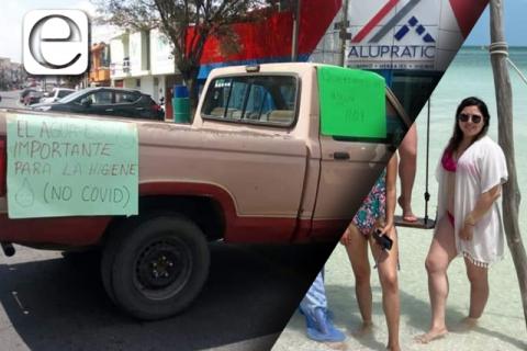 Incapacidad de Mildred Vergara provoca furia de los pobladores; quieren agua