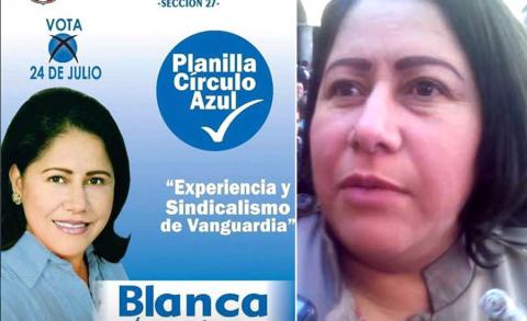 Blanca Águila se excede en el Photoshop para su imagen de campaña