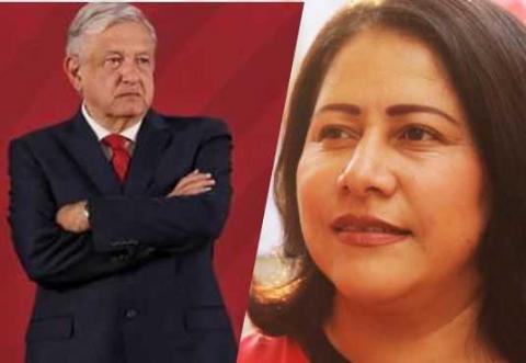 Blanca Águila se va contra AMLO y lo culpa de suspensiones