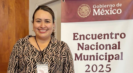 Blanca Angulo participa en Reunión Nacional Municipal encabezada por Sheinbaum