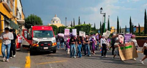 La CEDH observó actuación de autoridades durante la marcha del 8M imagen 9