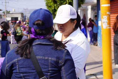 La CEDH observó actuación de autoridades durante la marcha del 8M imagen 3