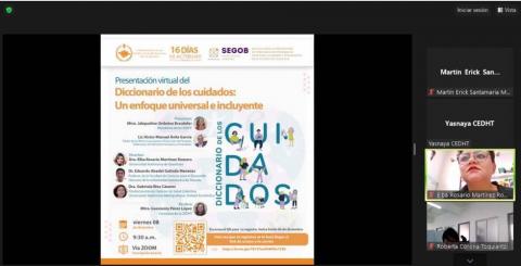 Presentan el “Diccionario de los Cuidados: Un enfoque universal incluyente” imagen 1