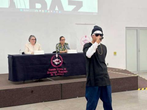 Promueve la CEDHT el proyecto “Hip Hop por la Paz” en el estado de Tlaxcala imagen 3