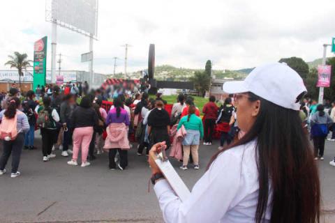 Brindó CEDHT acompañamiento a normalistas de Panotla durante marcha a la SEPE-USET imagen 4