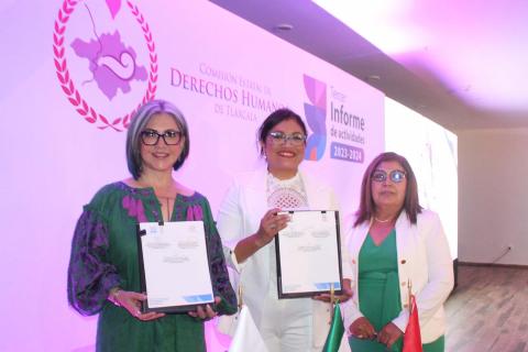 Firmó CEDHT convenios de colaboración con organismos DDH de Tabasco, Veracruz, Oaxaca y Bahía de Banderas imagen 5